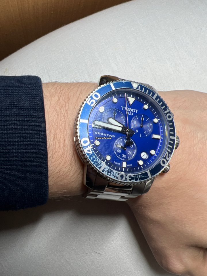 Tissot Seastar 1000 Mens watch Unisex Quartz Steel T120.417.11.041.00