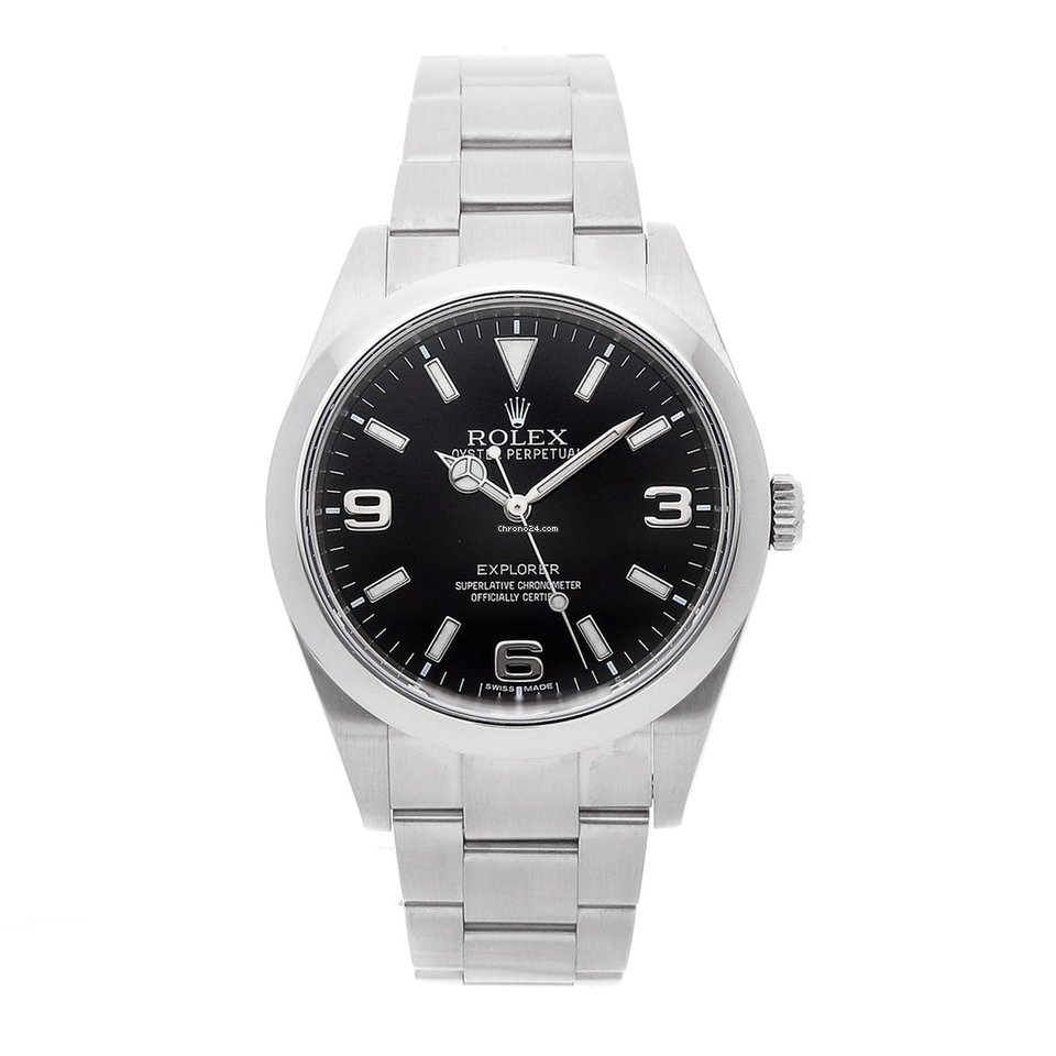 Rolex Explorer Mens watch Unisex Steel Automatic 214270-0001