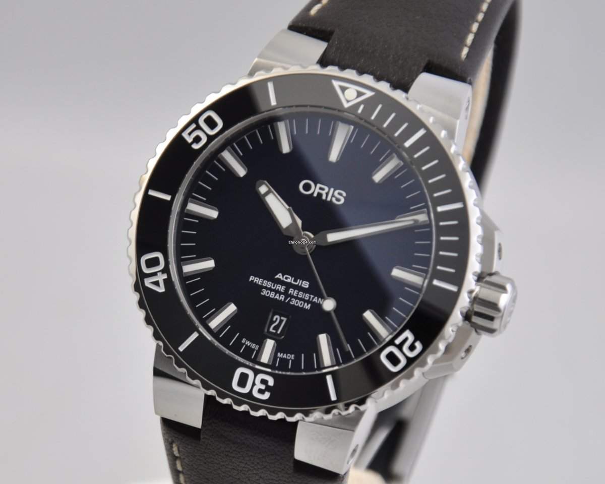 Oris Aquis Date Mens watch Unisex Automatic Steel 01 733 7730 4135-07 4 24 65EB