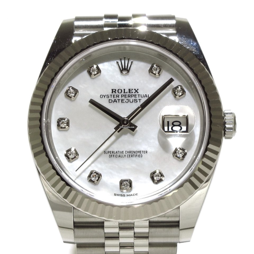 Rolex Datejust 41 Mens watch Unisex Steel Automatic 126334NG