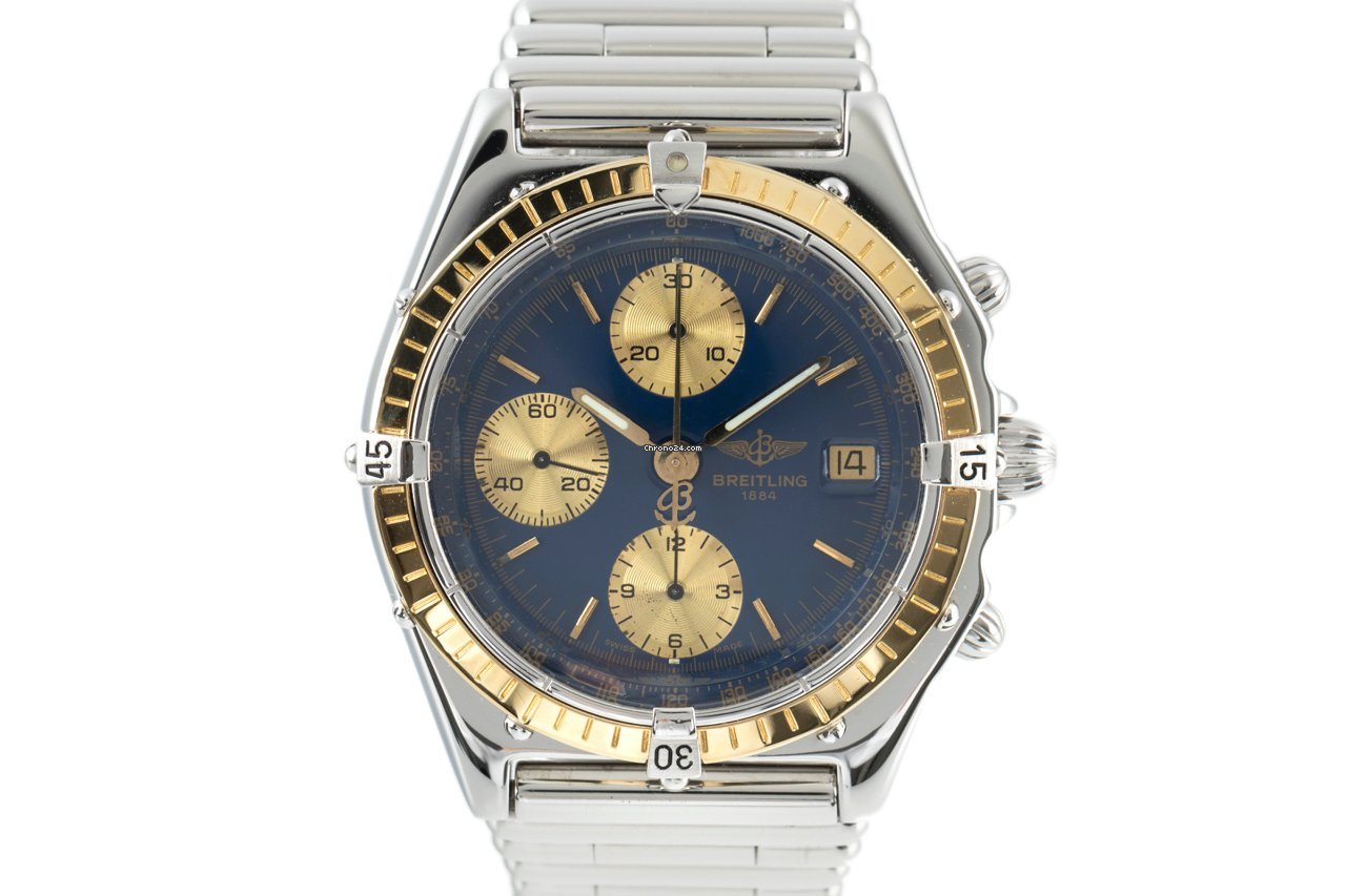 Breitling Chronomat Mens watch Unisex Automatic Gold Steel D13047