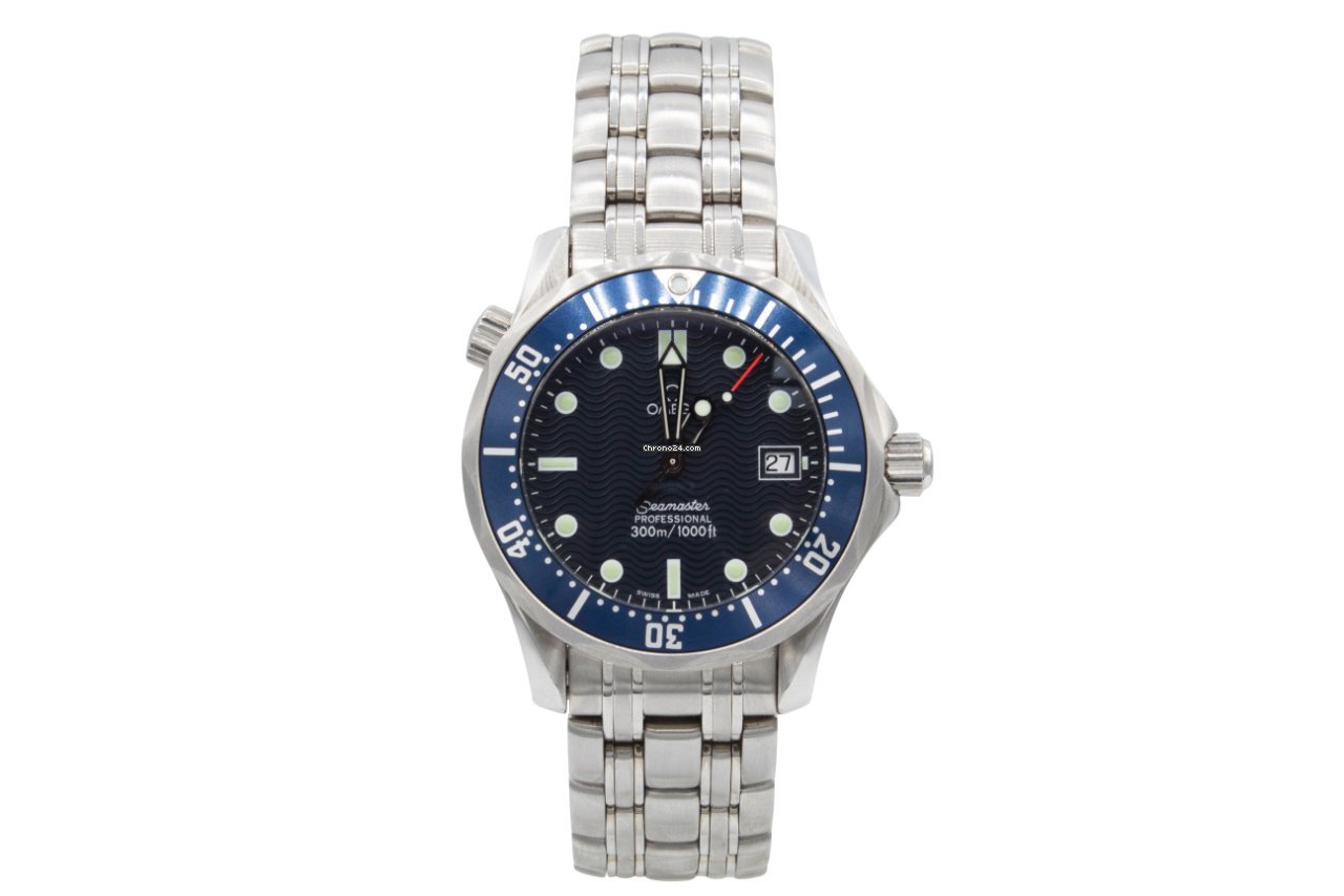 Omega Seamaster Diver 300 M Mens watch Unisex Quartz Steel 2561.80