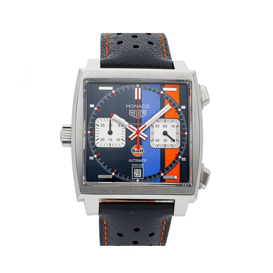 TAG Heuer Monaco Calibre 11 Mens watch Unisex Automatic Steel CAW211R.FC6401