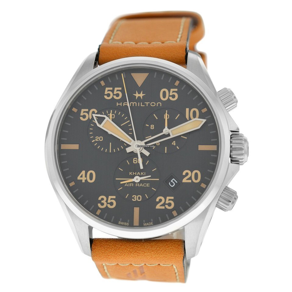 Hamilton Khaki Pilot Mens watch Unisex Quartz Steel H76722531