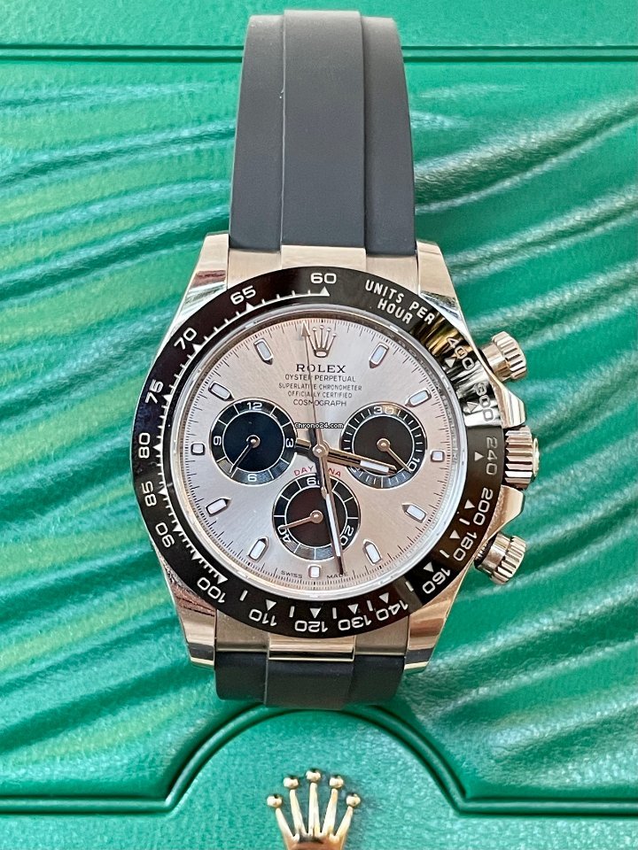 Rolex Daytona Mens watch Unisex White gold Automatic 116519LN-0025