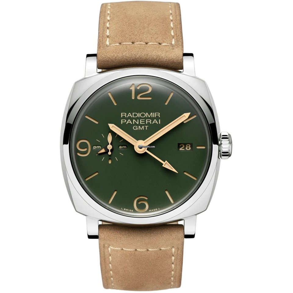 Panerai Radiomir GMT Mens watch Unisex Automatic Steel PAM 00998