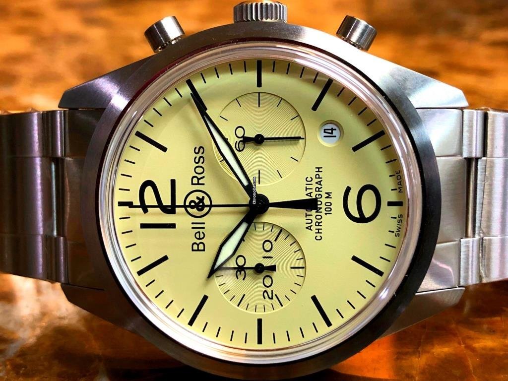 Bell & Ross BR V1 Mens watch Unisex Automatic Steel BRV126-BEI-ST SST