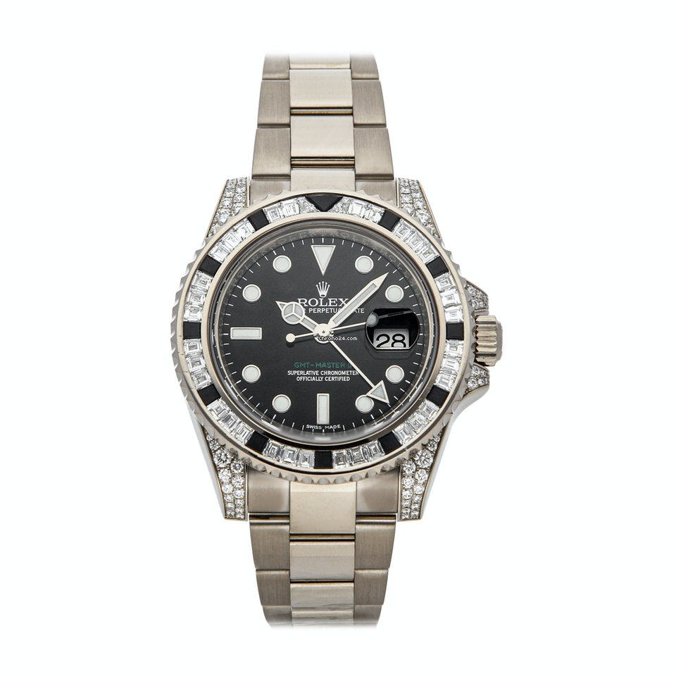 Rolex GMT-Master II Mens watch Unisex White gold Automatic 116759SANR