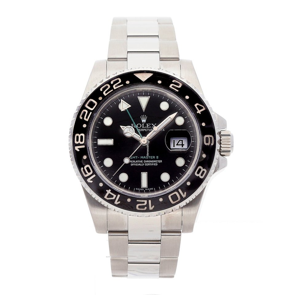 Rolex GMT-Master II Mens watch Unisex Steel Automatic 116710LN-0001