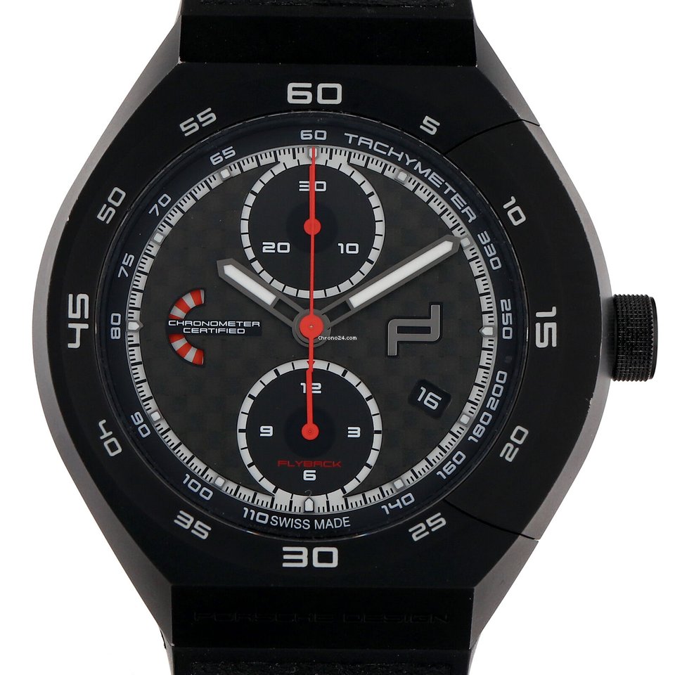 Porsche Design Monobloc Actuator Mens watch Unisex Automatic Titanium NUMBER 6033