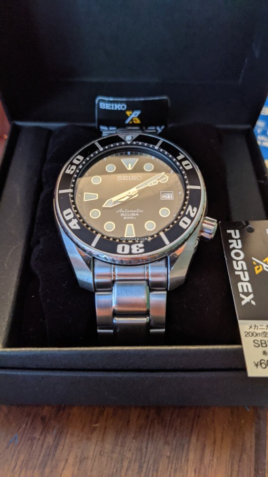Seiko Prospex Mens watch Unisex Automatic Steel SBDC001
