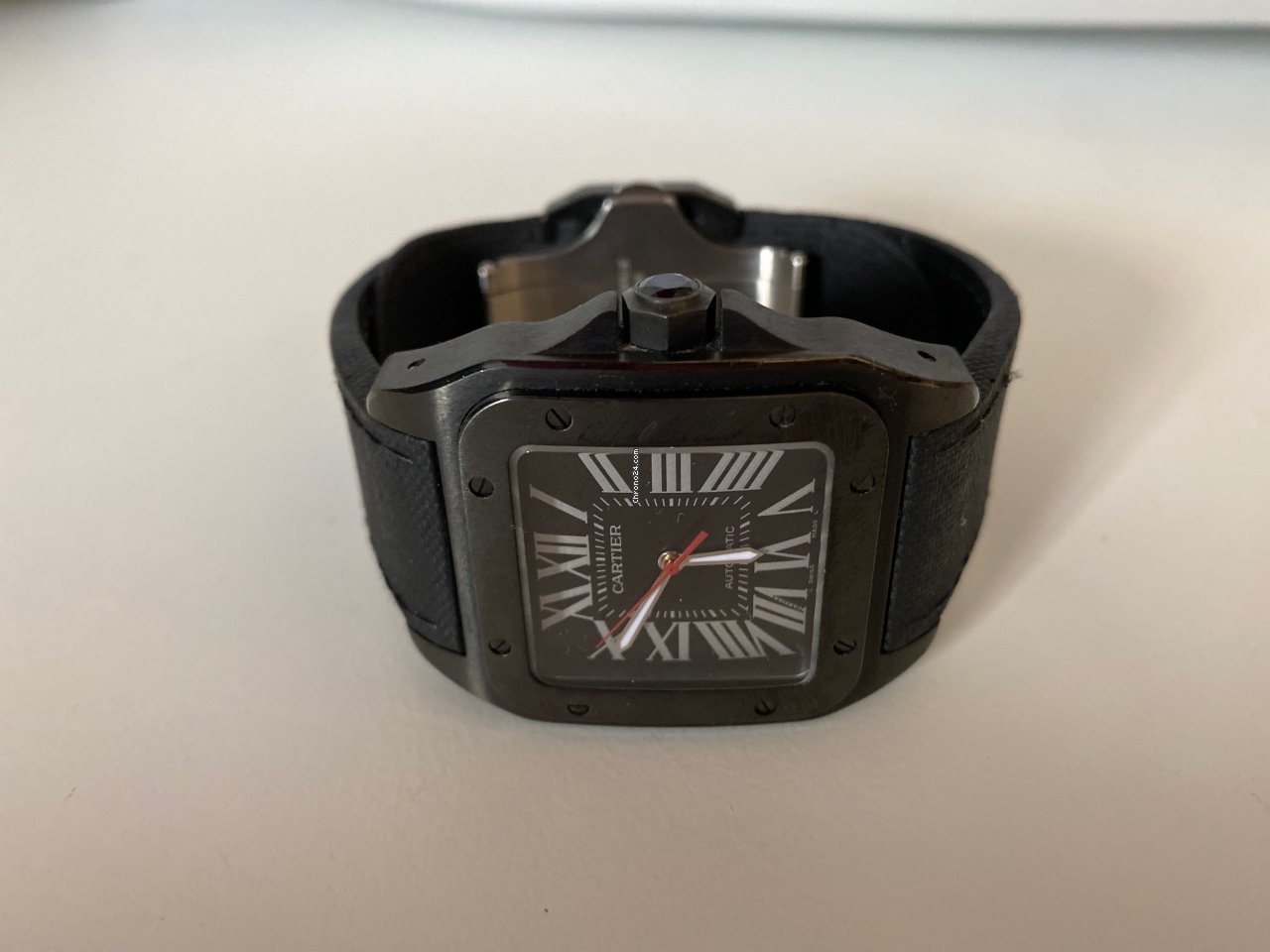 Cartier Santos 100 Mens watch Unisex Automatic Steel WSSA0006