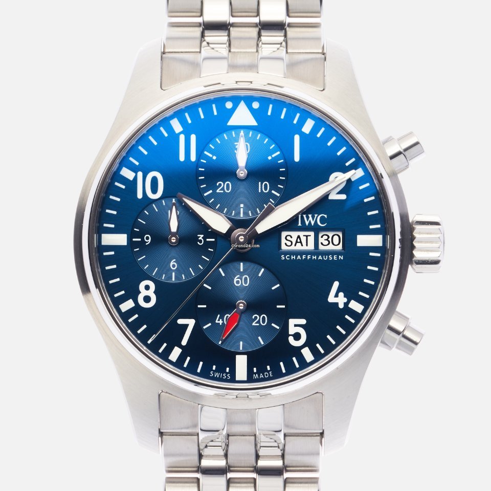 IWC Pilot Chronograph Mens watch Unisex Automatic Steel IW388102