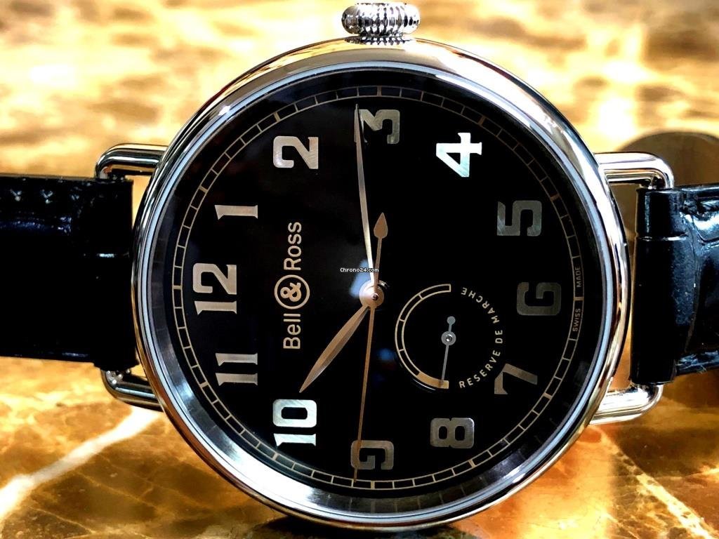 Bell & Ross Vintage Steel BRWW197-BL-ST SCR