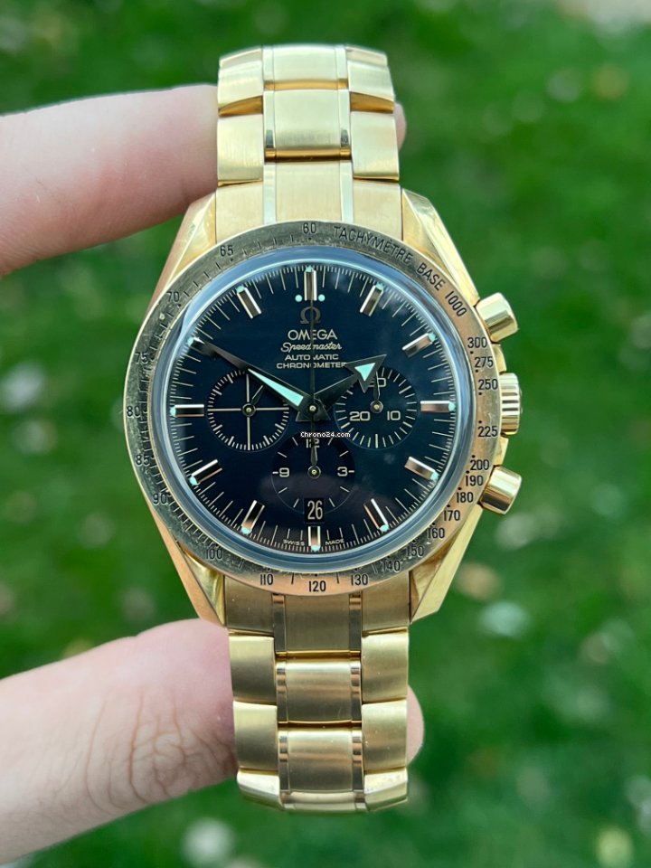 Omega Mens watch Unisex Automatic Red gold 3651.50.00
