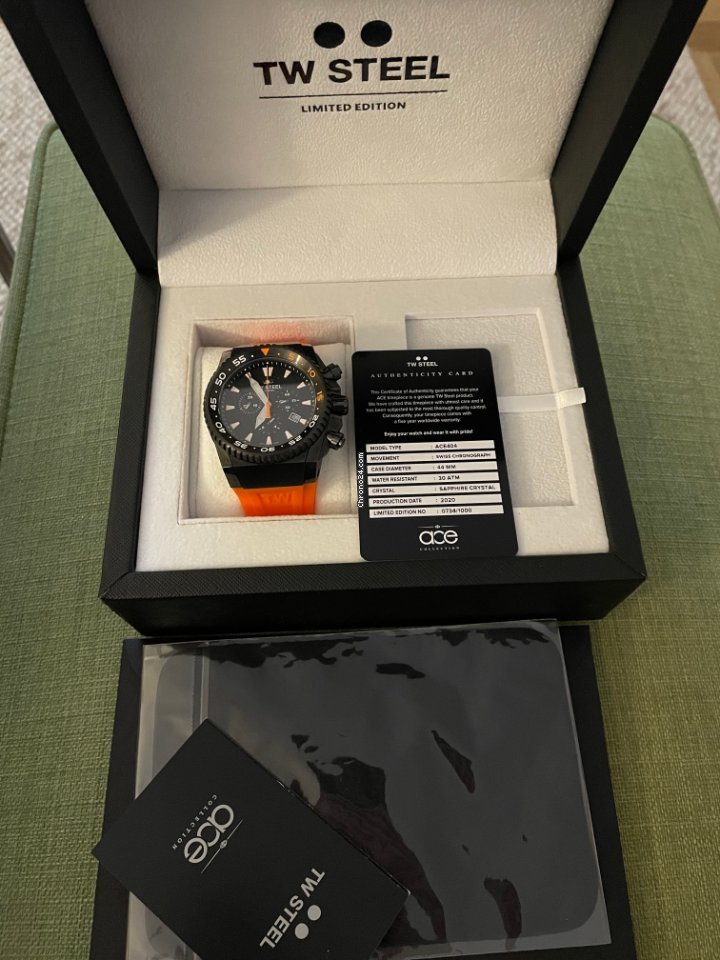 TW Steel Mens watch Unisex Automatic 734 1000