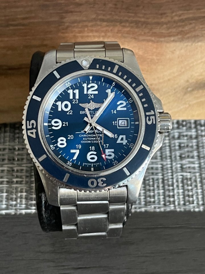 Breitling Superocean II 44 Mens watch Unisex Automatic Steel A17392D8 C910-162A