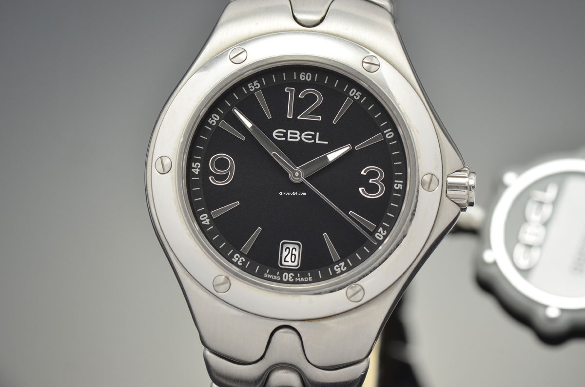 Ebel Sportwave Quartz Steel 9955K41