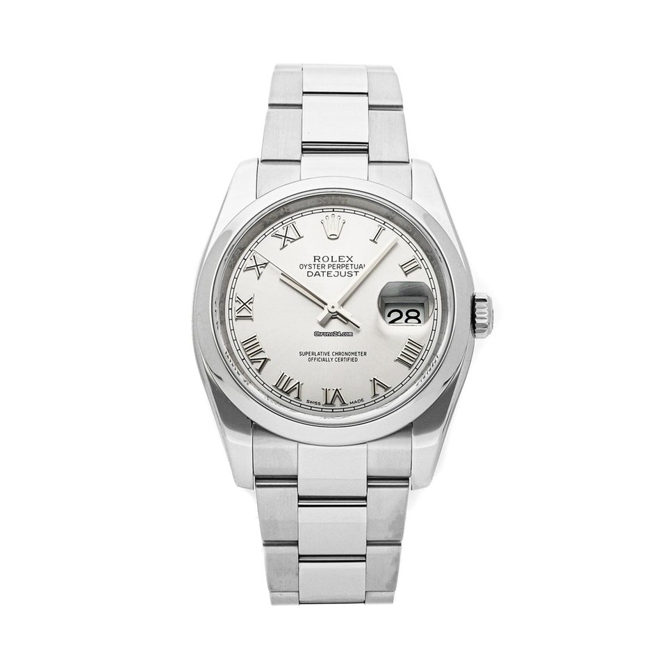 Rolex Datejust 36 Mens watch Unisex Steel Automatic 116200-0062