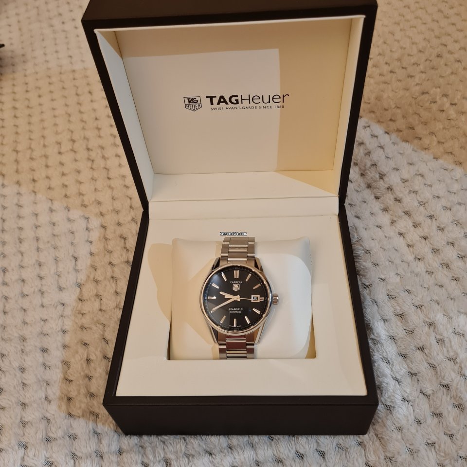 TAG Heuer Carrera Calibre 5 Mens watch Unisex Automatic Steel War211A-1