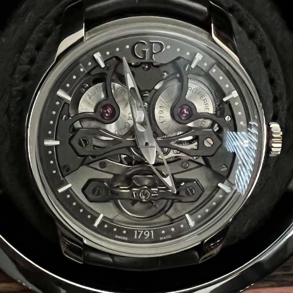 Girard Perregaux Bridges Mens watch Unisex Automatic Titanium 84000-21-001-BB6A