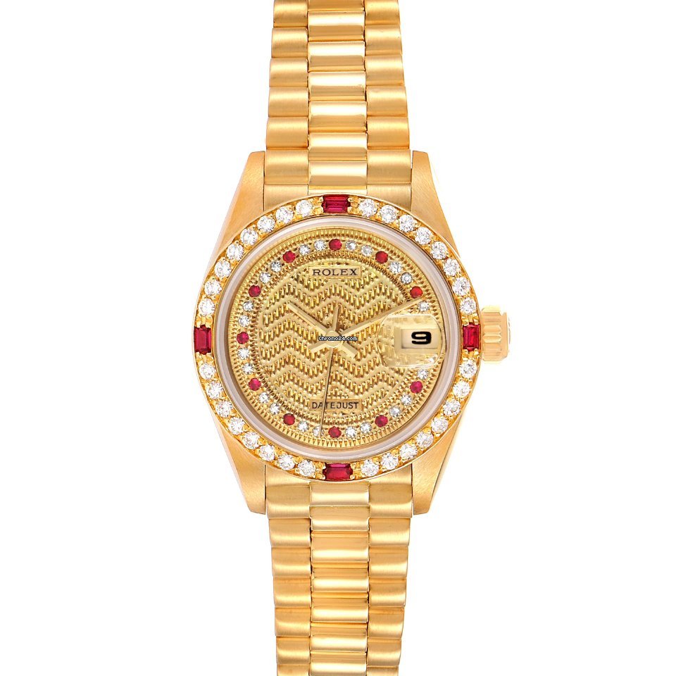 Rolex Lady-Datejust Womens watch Yellow gold Automatic 69068