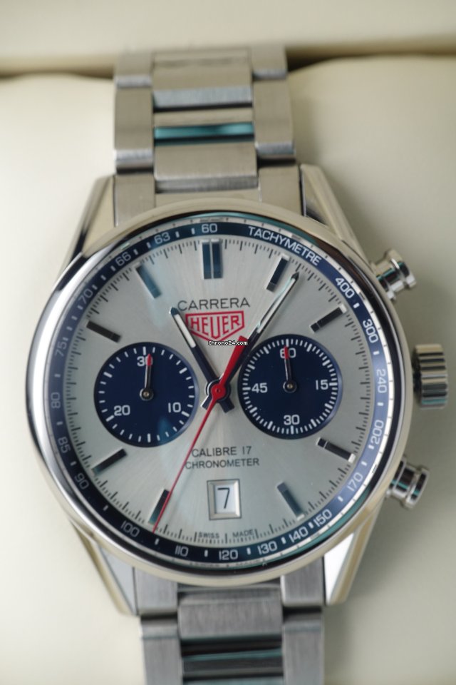 TAG Heuer Carrera Calibre 17 Mens watch Unisex Automatic Steel CV5111.FC6335