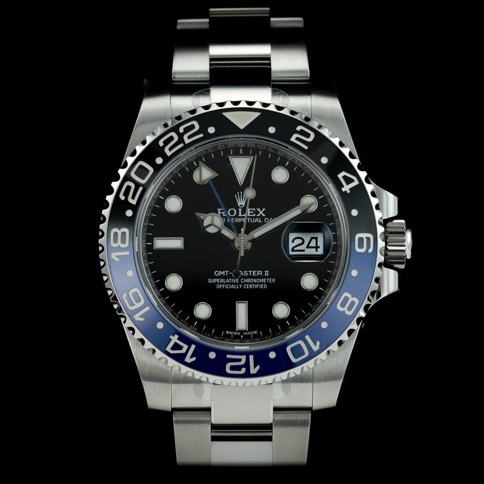 Rolex GMT-Master II Mens watch Unisex Steel Automatic 116710 BLNR