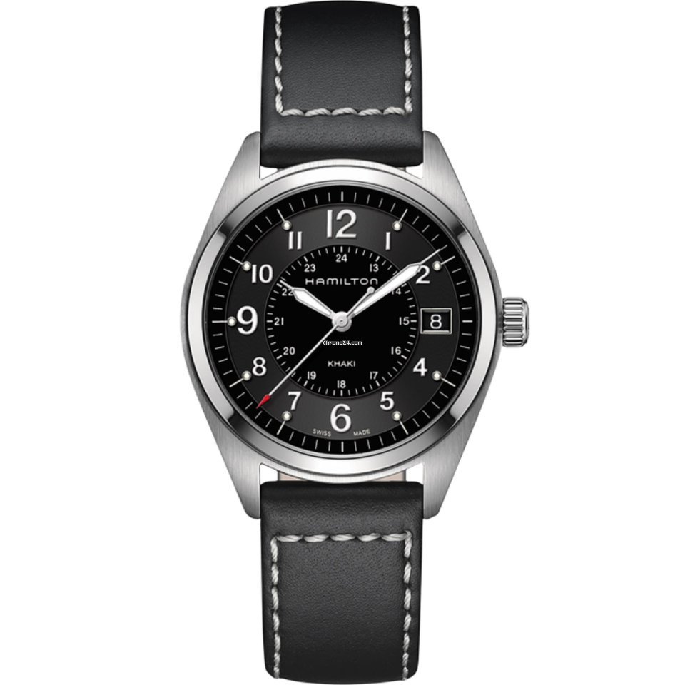 Hamilton Khaki Field Mens watch Unisex Quartz Steel H68551733