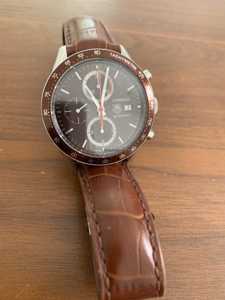 TAG Heuer Carrera Calibre 16 Mens watch Unisex Automatic Steel CV2013-3