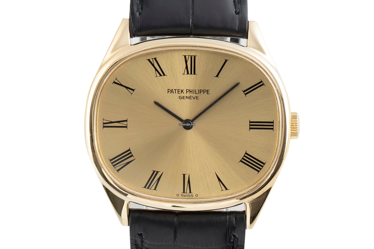 Patek Philippe Golden Ellipse Mens watch Unisex Manual winding Yellow gold 3845
