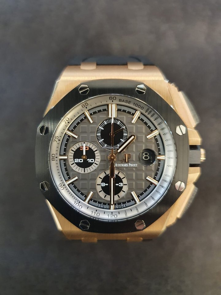 Audemars Piguet Royal Oak Offshore Mens watch Unisex Automatic Rose gold 26416RO.OO.A002CA.01