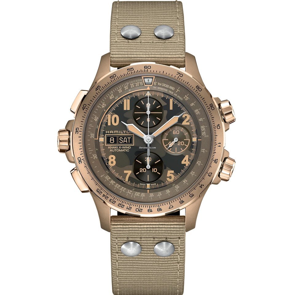 Hamilton Khaki X-Wind Mens watch Unisex Automatic Steel H77916920