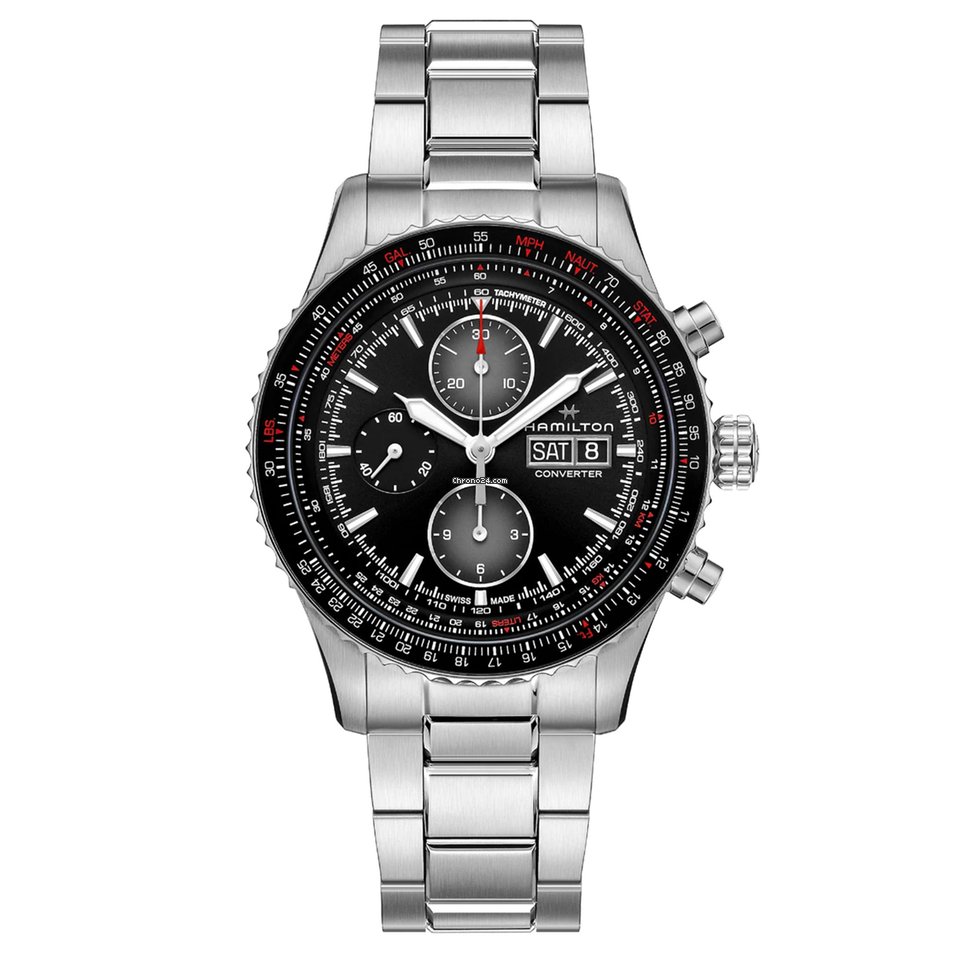Hamilton Khaki Aviation Mens watch Unisex Automatic Steel H76726130