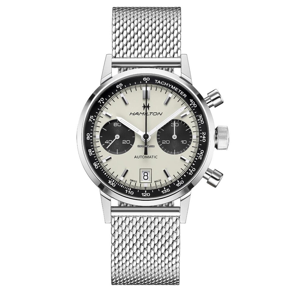 Hamilton Intra-Matic Mens watch Unisex Automatic Steel H38416111