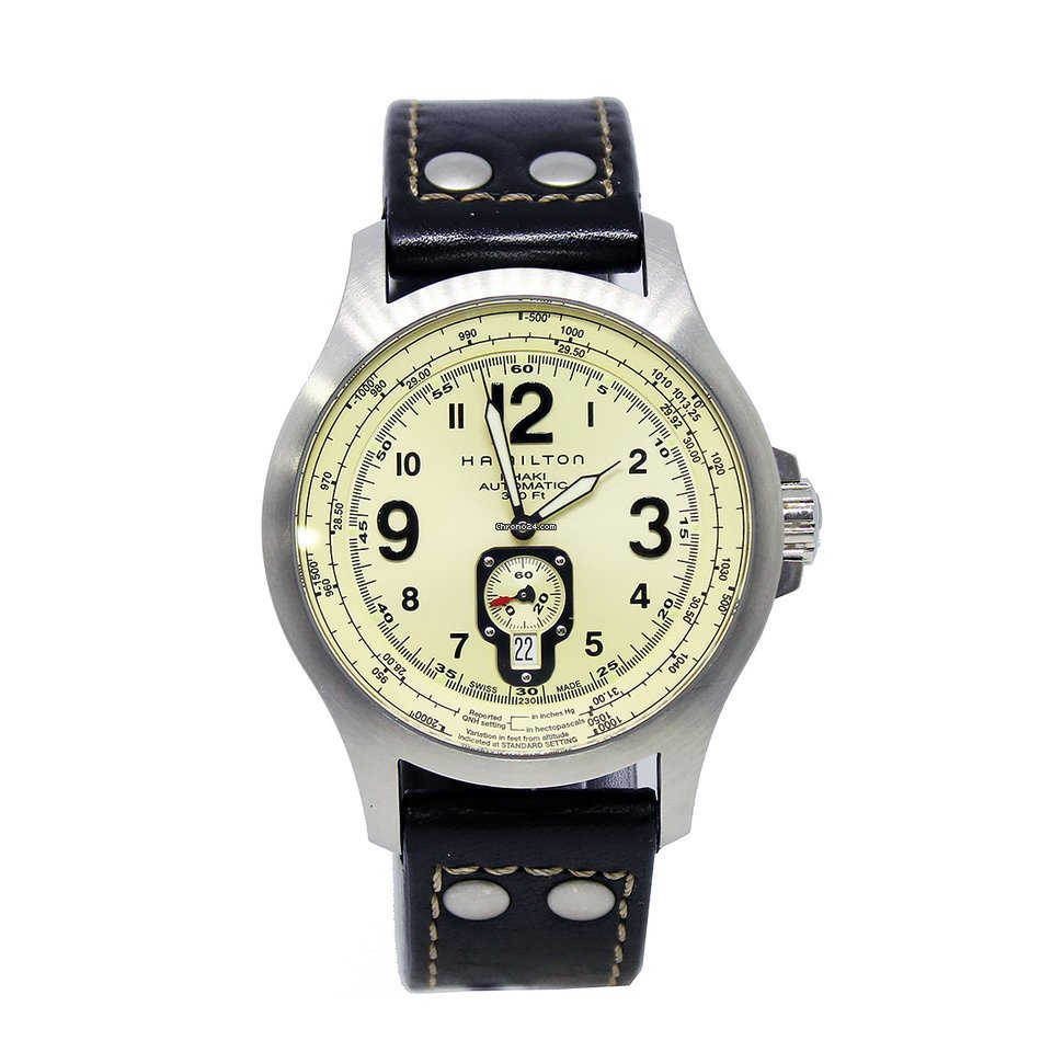 Hamilton Khaki Aviation Mens watch Unisex Automatic Steel H76515523