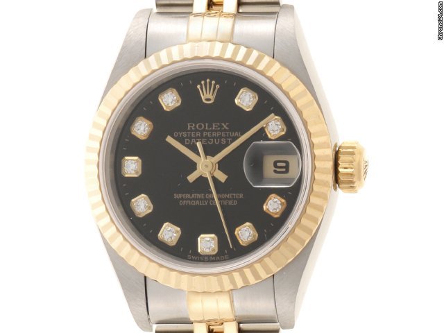Rolex Lady-Datejust Womens watch Gold Steel Automatic 79173G
