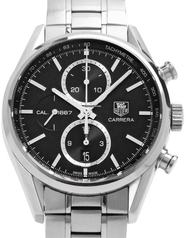 TAG Heuer Carrera Calibre 1887 Mens watch Unisex Automatic Steel CAR2110.BA0724