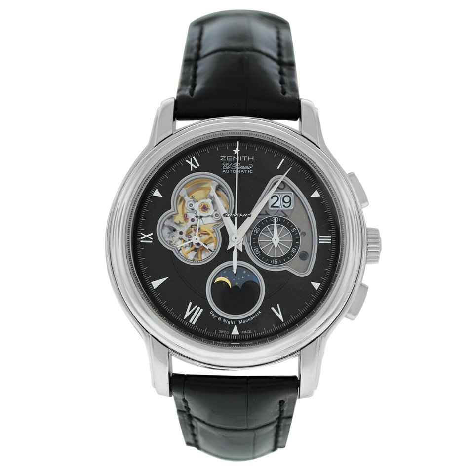Zenith Mens watch Unisex Automatic Steel 1260 4047