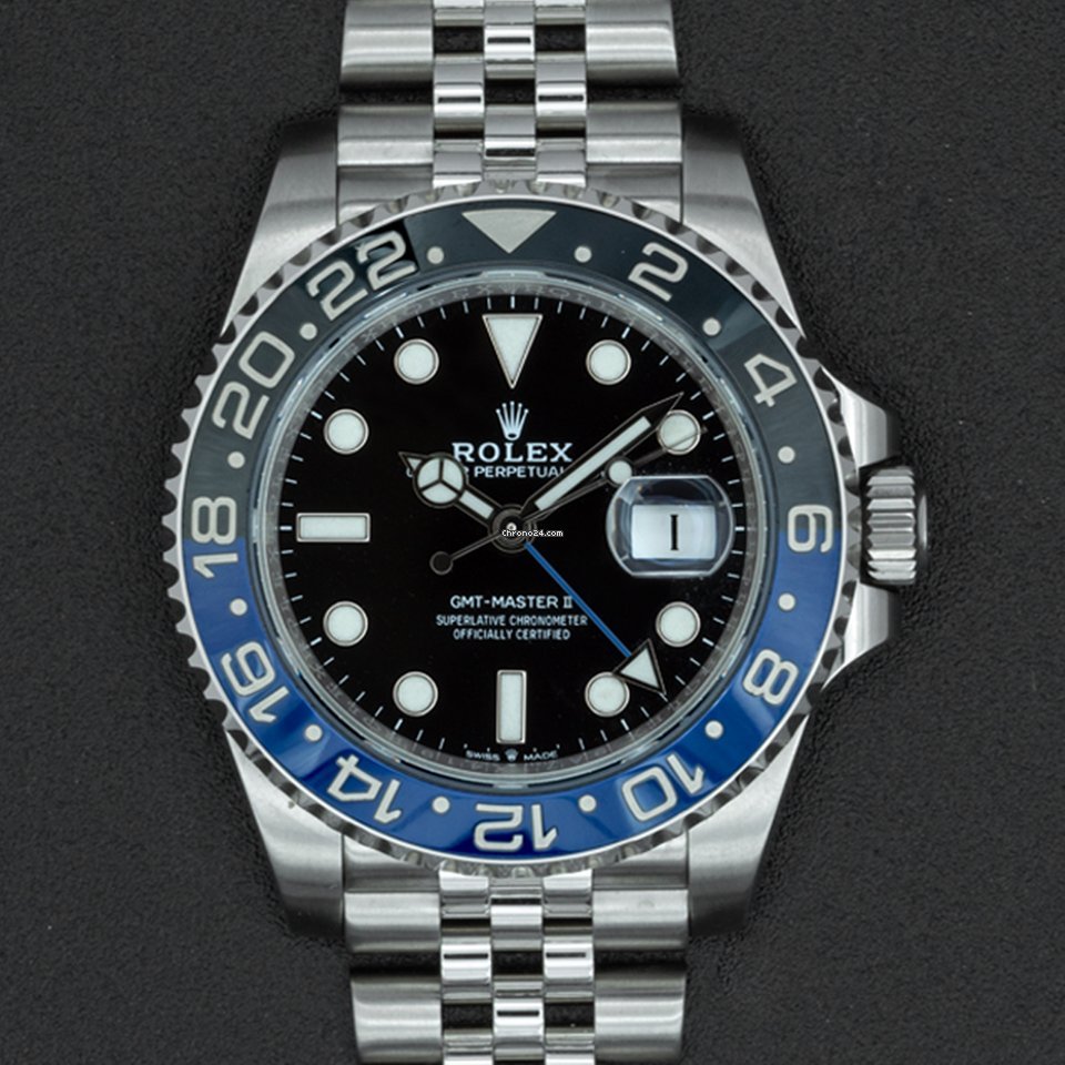 Rolex GMT-Master II Mens watch Unisex Steel Automatic M126710BLNR-0002
