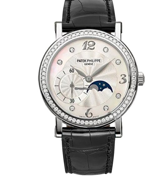 Patek Philippe Complications Mens watch Unisex Manual winding White gold 4958G-001