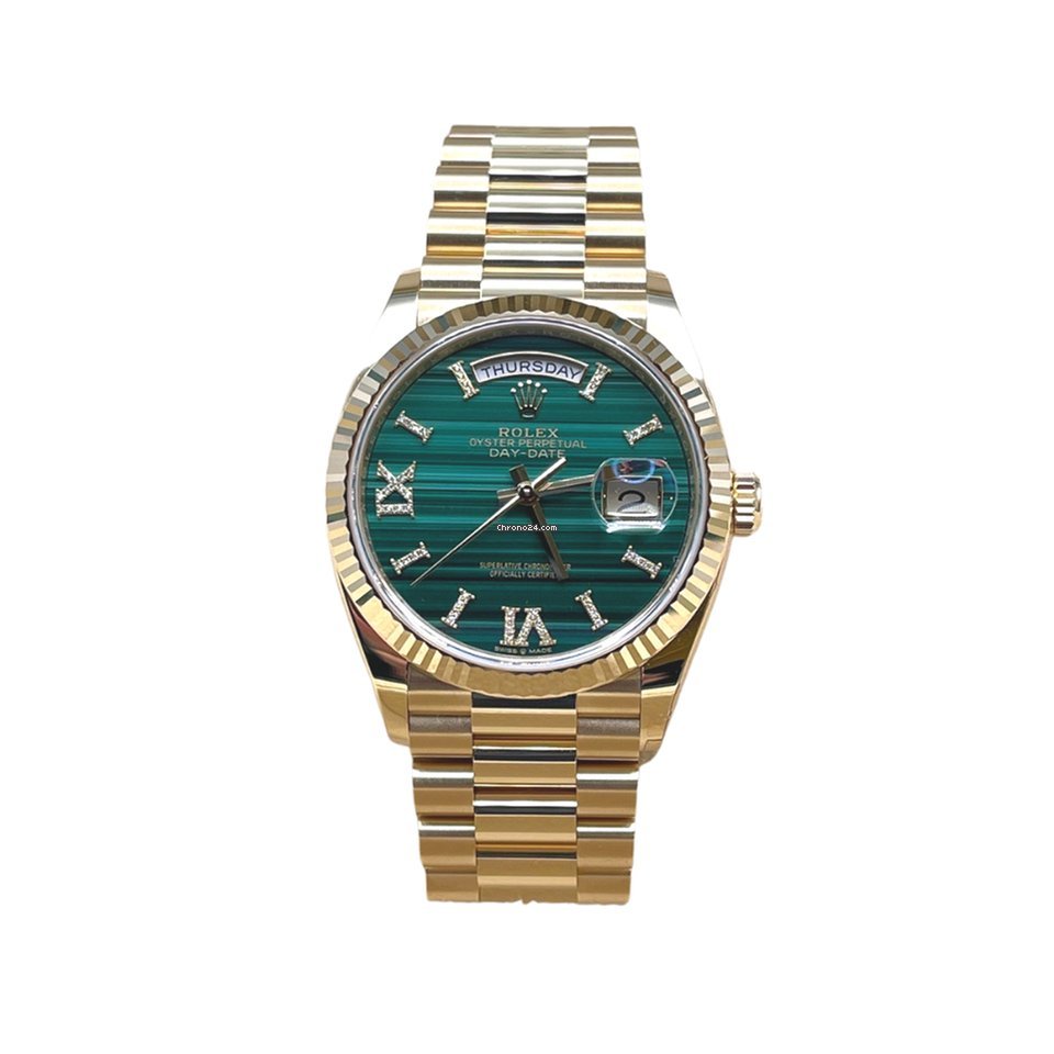 Rolex Day-Date 36 Mens watch Unisex Yellow gold Automatic 128238