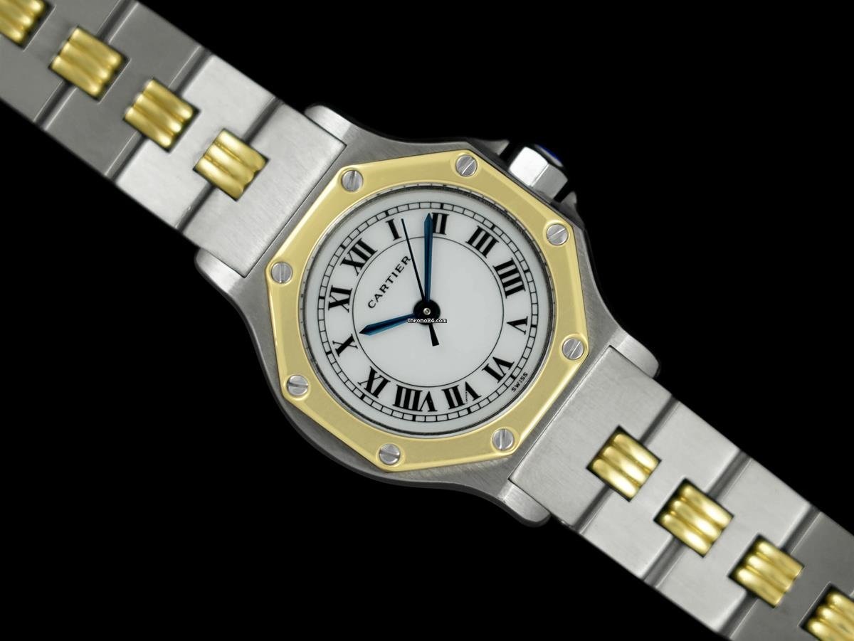 Cartier Womens watch Automatic Gold Steel 8482ST