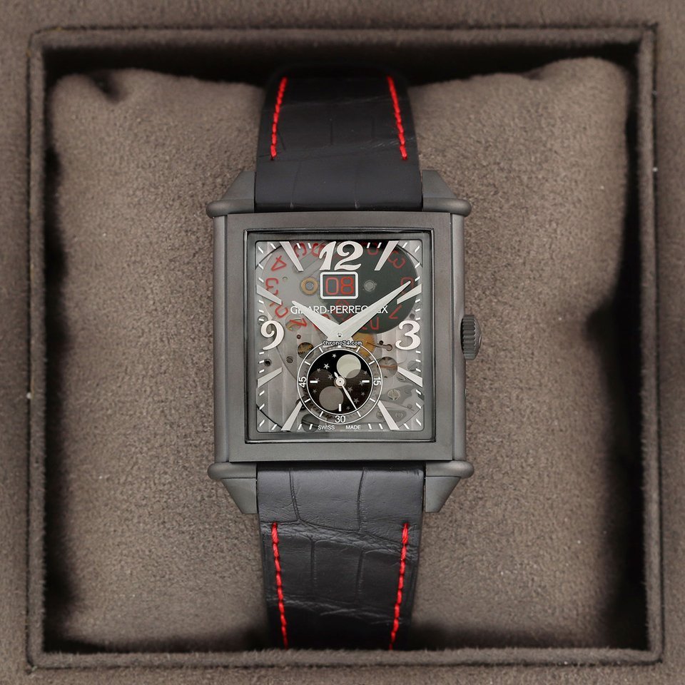 Girard Perregaux Vintage 1945 Mens watch Unisex Automatic Titanium 25882-21-223-bf6a