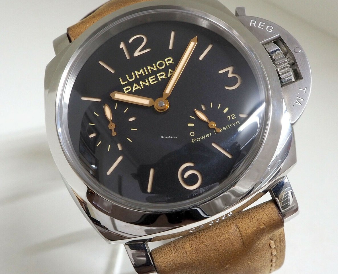 Panerai Luminor 1950 3 Days Power Reserve Steel 47 PAM 423