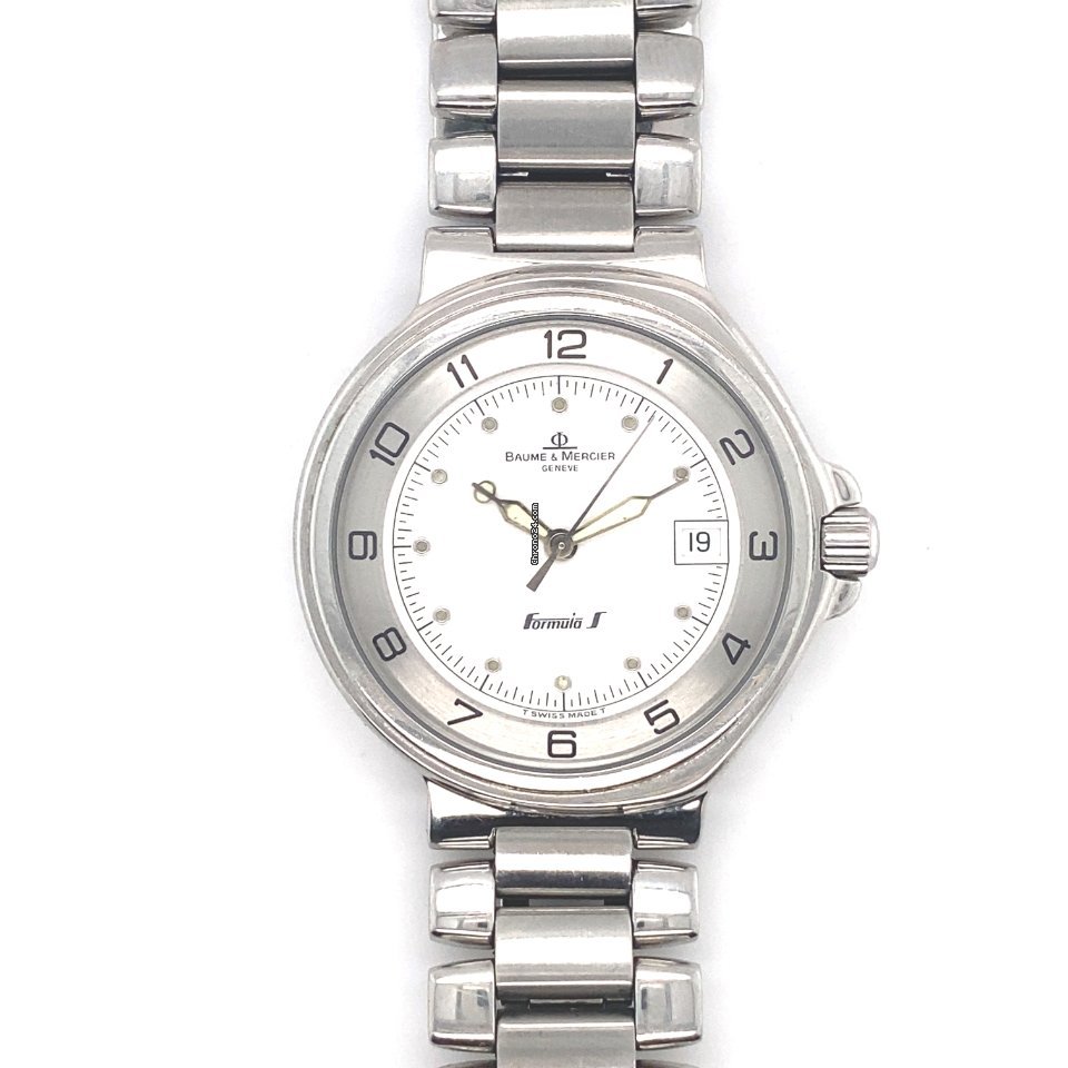 Baume & Mercier Mens watch Unisex Quartz Steel MV04FO26