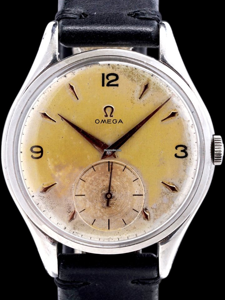 Omega Mens watch Unisex Manual winding Steel 2505-13