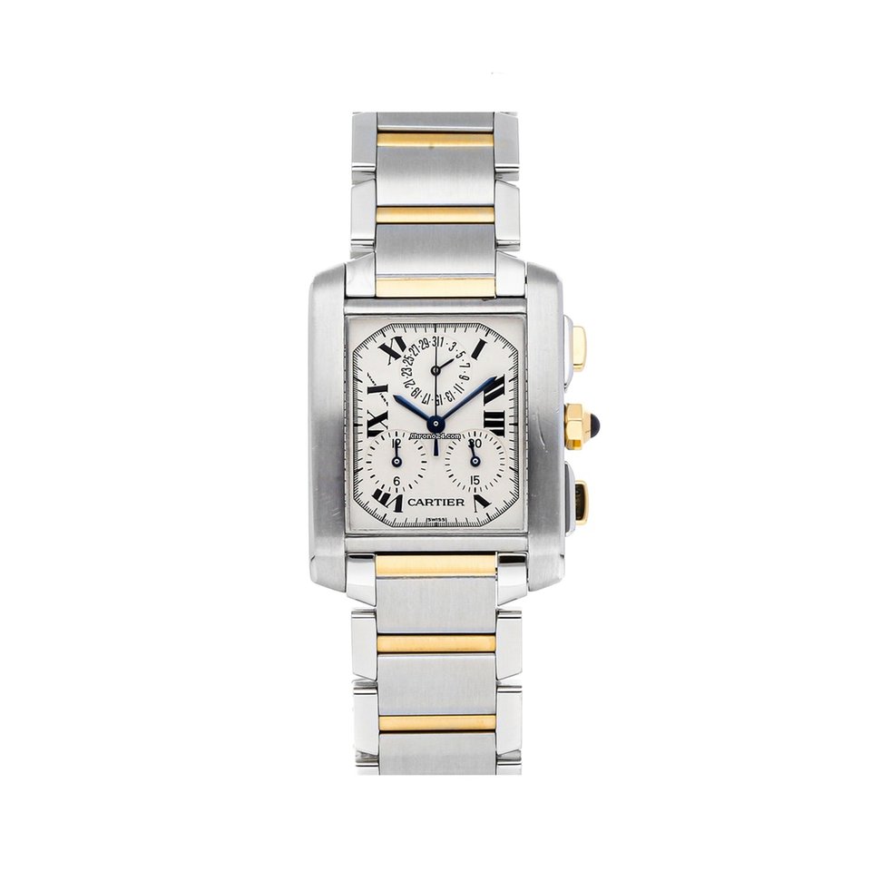 Cartier Tank Francaise Womens watch Quartz Steel W51004Q4