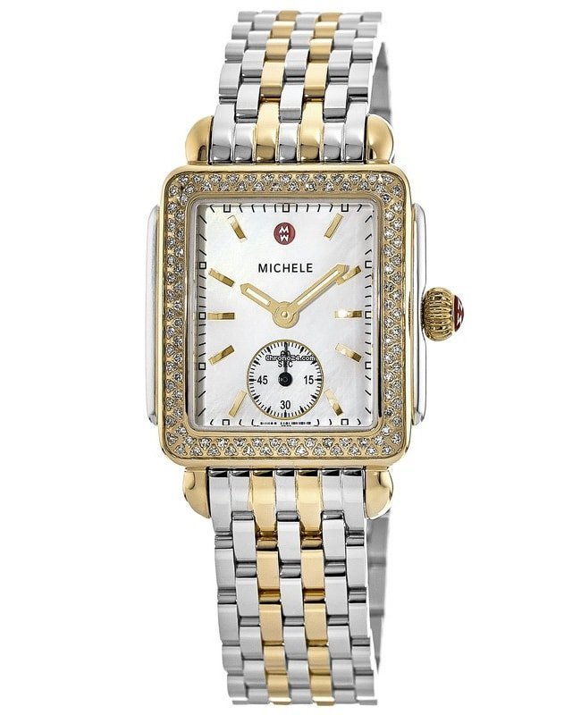 Michele Deco Womens watch Quartz Steel MWW06V000023