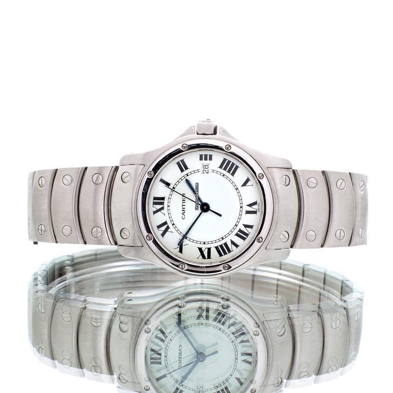 Cartier Santos Quartz Steel 1561 1
